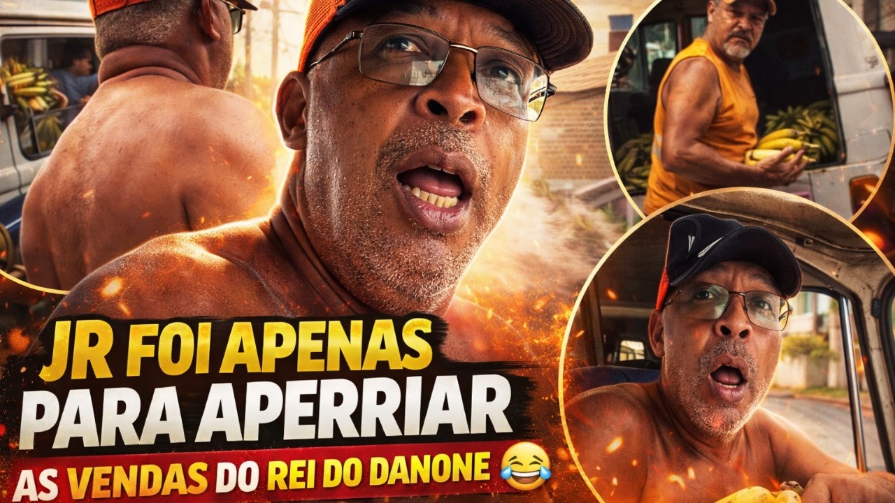 REI DO DANONE QUASE M4T4 JR DO CORAÇÃO NA KOMBI VELHA 🤣 🤣 | CARRO DO DANONE