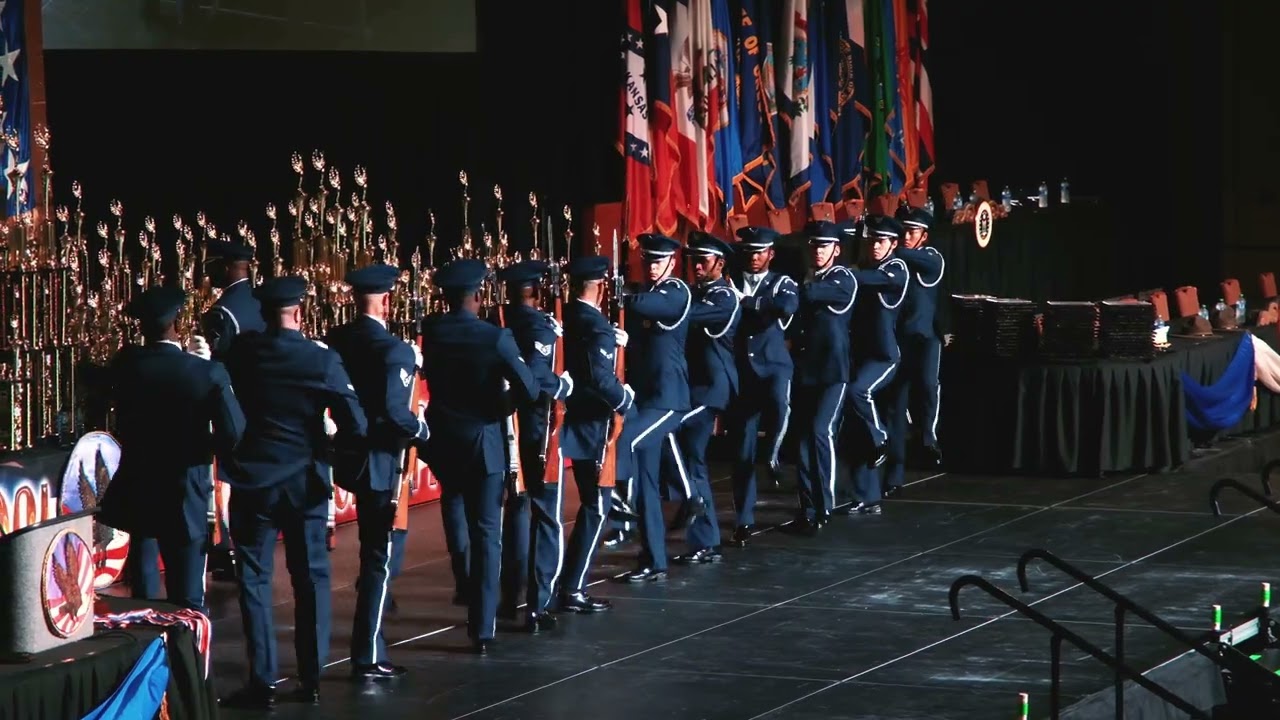 US Air Force Drill Team Nationals Performance