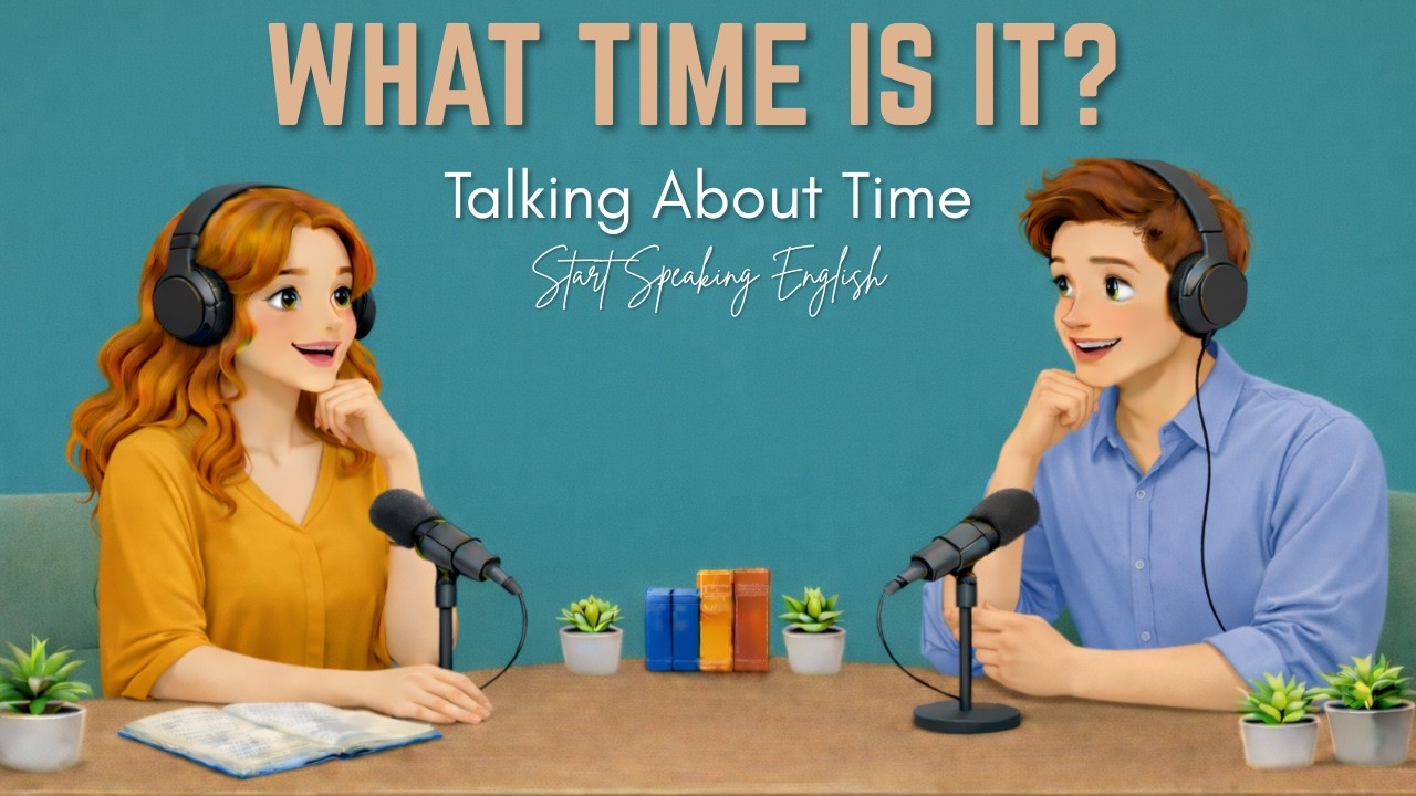 English Podcast To Learn English | Talking About Time | Learn English Fast