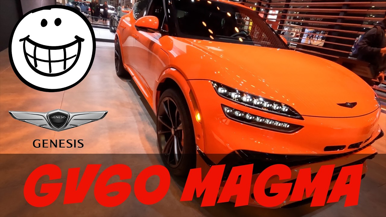 STUNNING GENESIS GV60 MAGMA -  First Look! | NYIAS 2026