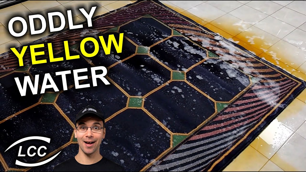 Во время стирки из этого коврика лилась странно желтая вода. Цвета взорвались💪😍🌊