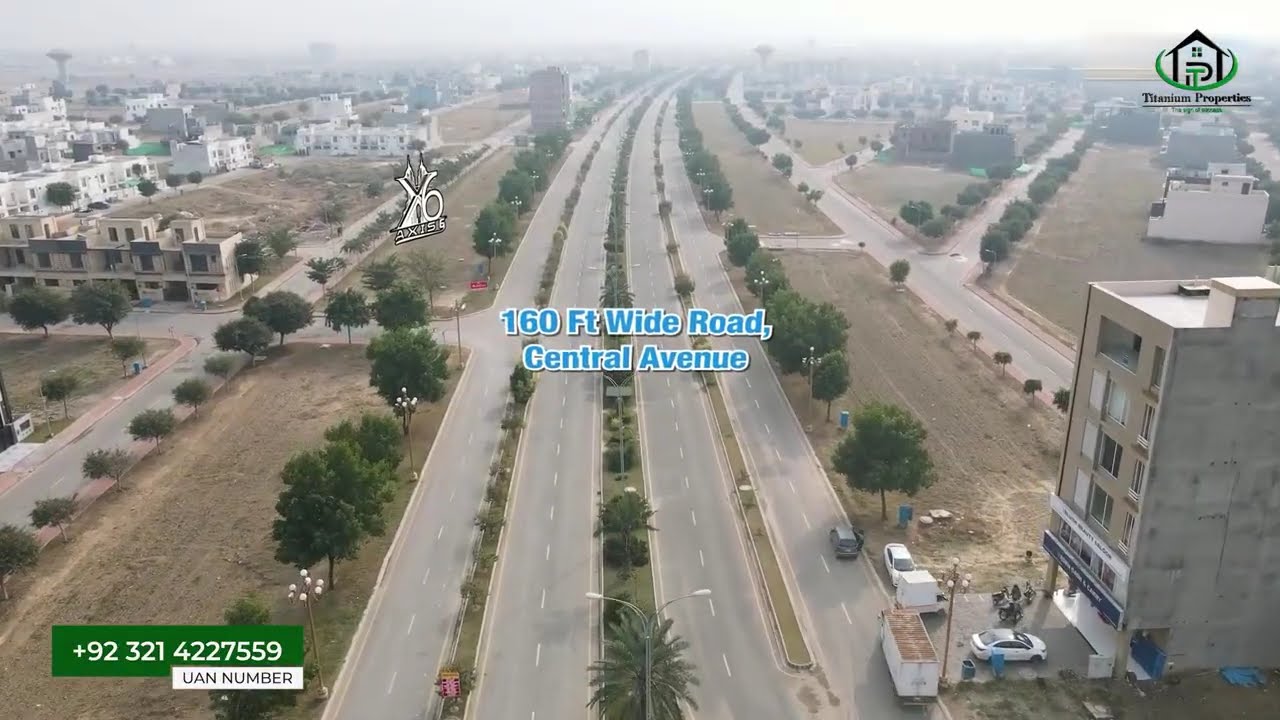 Axis 6 Lahore | Main Entrance from Raiwind Road | Near Time Square Mall, SQ Mall & Bahria Sky