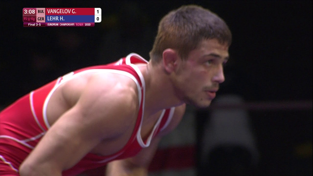 BRONZE FS - 57 kg: G. VANGELOV (BUL) v. H. LEHR (GER)