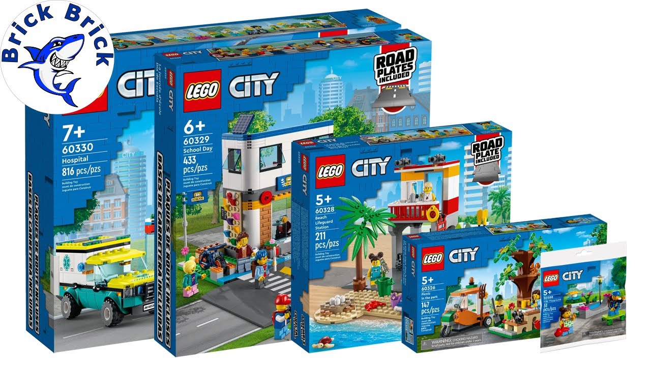 LEGO City Compilation 2022 - Speed Build Review
