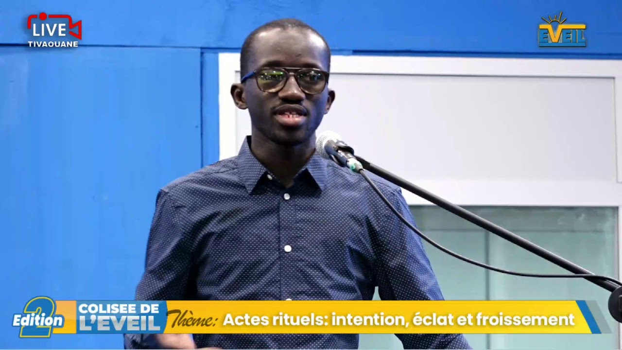 Colisée de l'éveil thème 2: Actes rituels: intention, éclat et froissement.