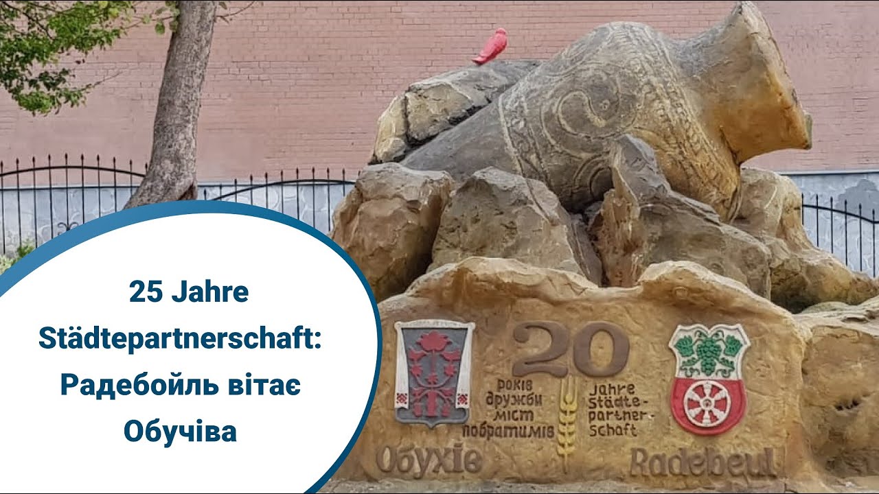 25 Jahre Städtepartnerschaft mit Obuchiw: Ein Gruß in die Partnerstadt