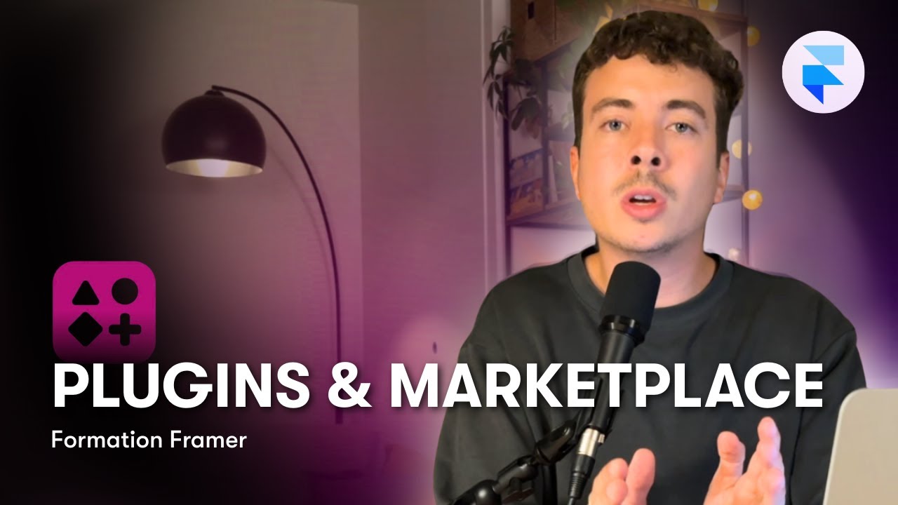 Marketplace Framer : Les meilleurs plugins, composants et iconsets | Formation Framer