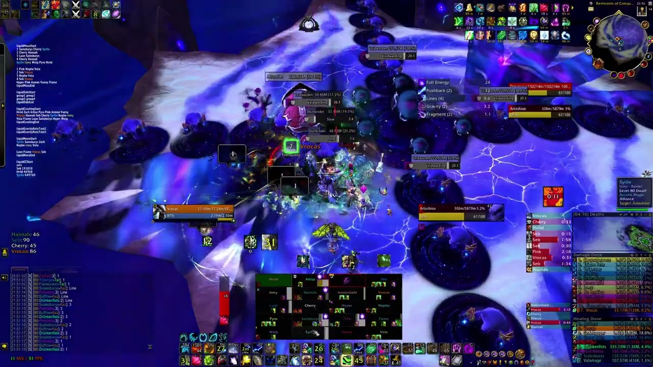 Inno VS Dimensius Mythic | Resto Druid POV