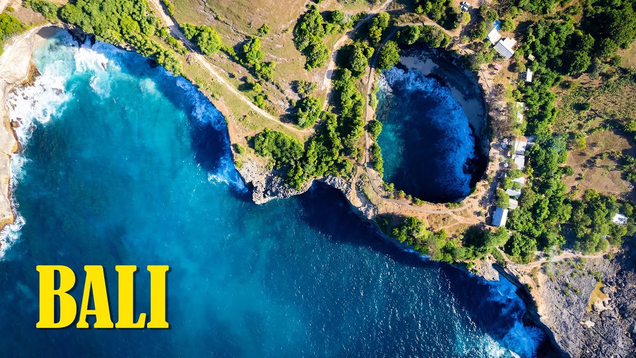 Bali, Indonesia AERIAL DRONE 4K VIDEO (DJI Mavic Air 2S)
