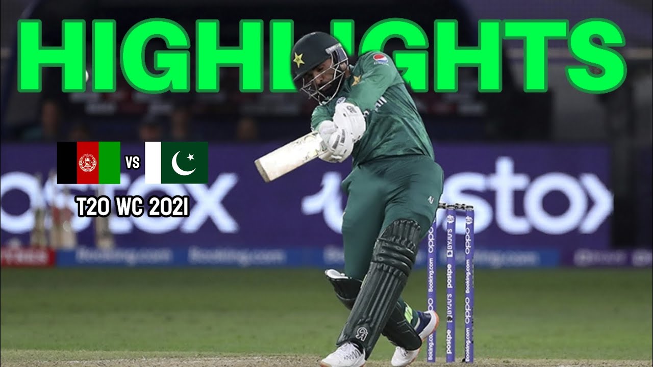 THRILLER - PAKISTAN VS AFGHANISTAN T20 2021 | ASIF ALI THE SAVIOUR