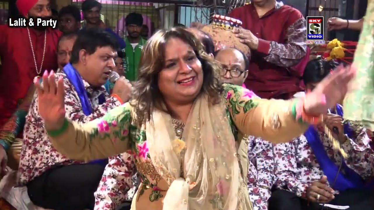 TARUN SAGAR -  गर्ज मोहे तोरी कालका माई  @SKYVIDIO9971544747