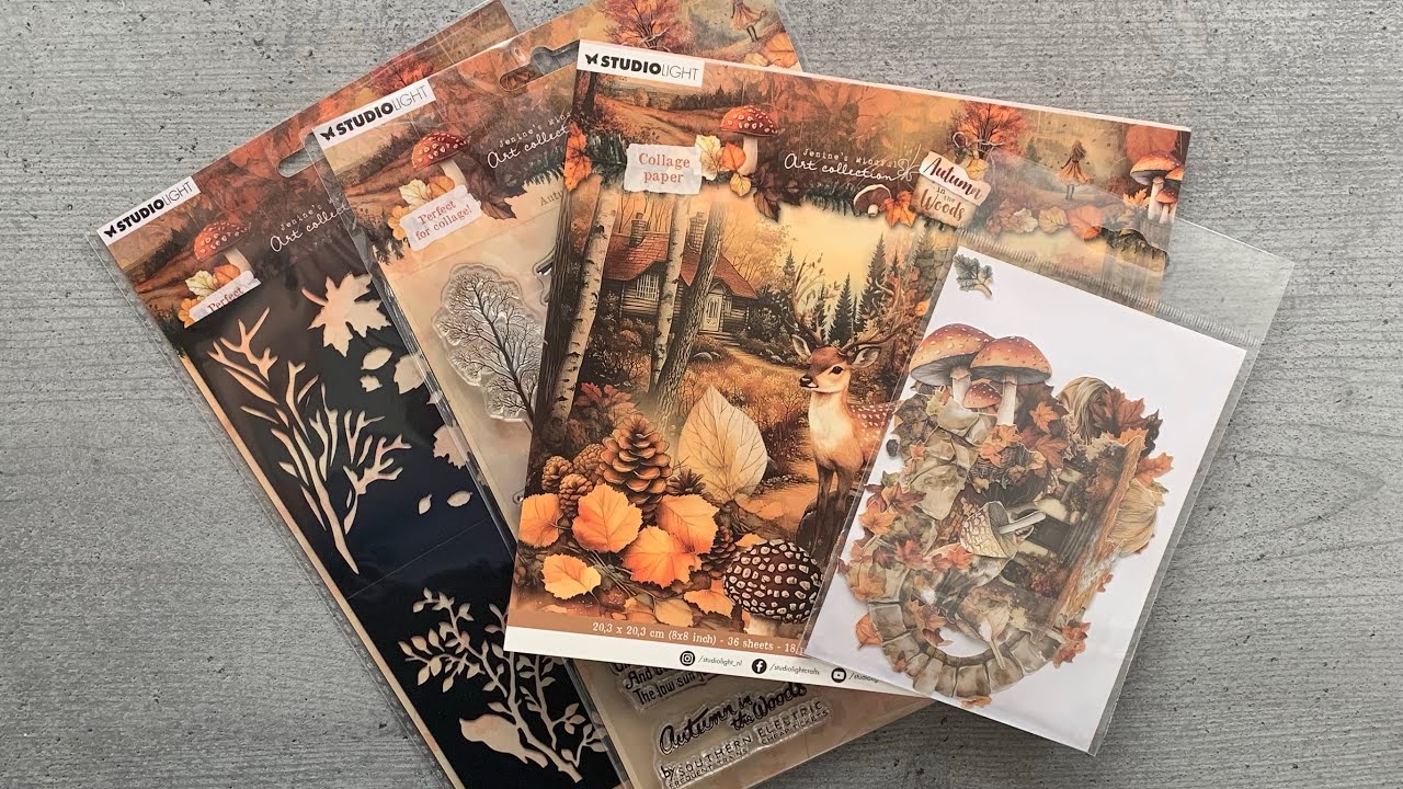 Jenine’s Mindful Art collection.                  Autumn in the Woods