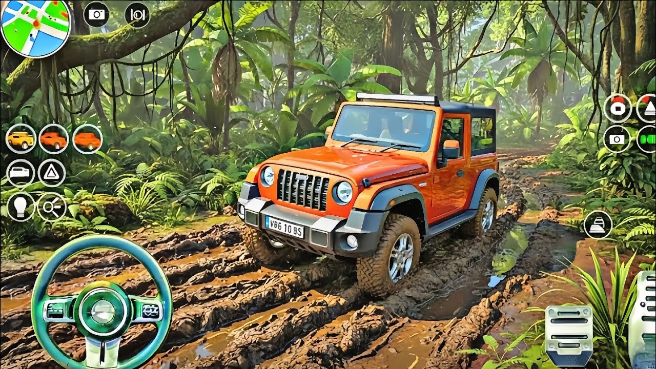 🔥 OFF ROAD CAR GAMEPLAY | Mud, Hills & Extreme Driving Challenge ( Android Gameplay)•™
