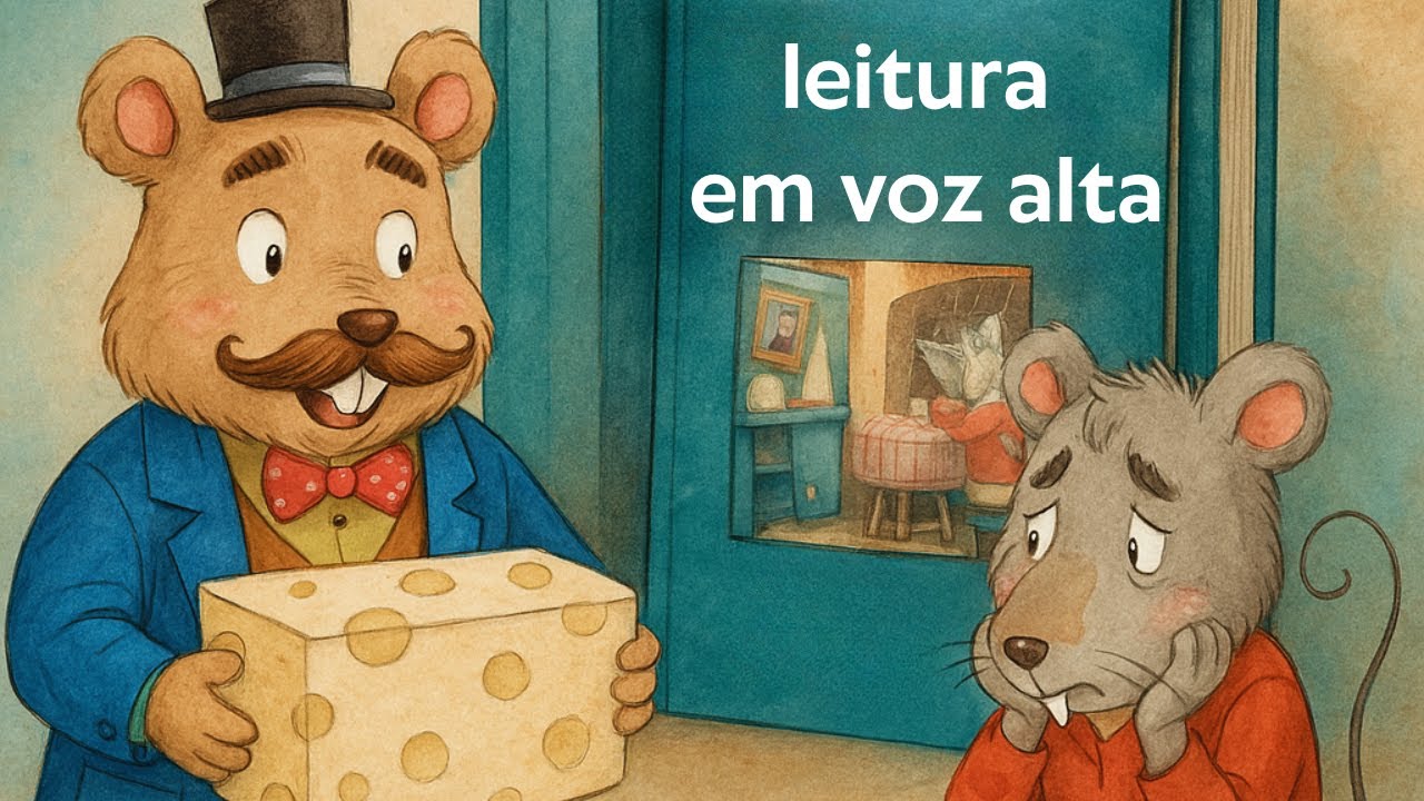 o rato sujismundo 🐭 fábula sobre coragem e preguiça