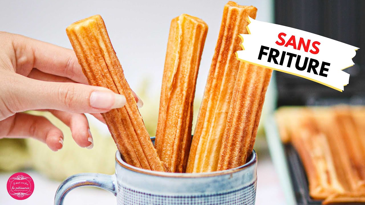 RECETTE FACILE DES CHURROS SANS FRITURE