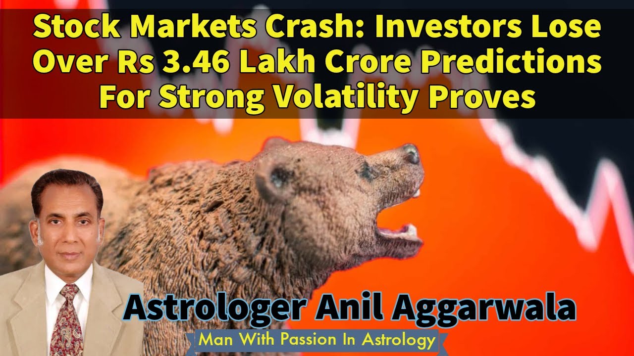 Stock Market Crash Investors Lose Over Rs 3.46 Lakh Crore Predictions For Strong Volatility Prove