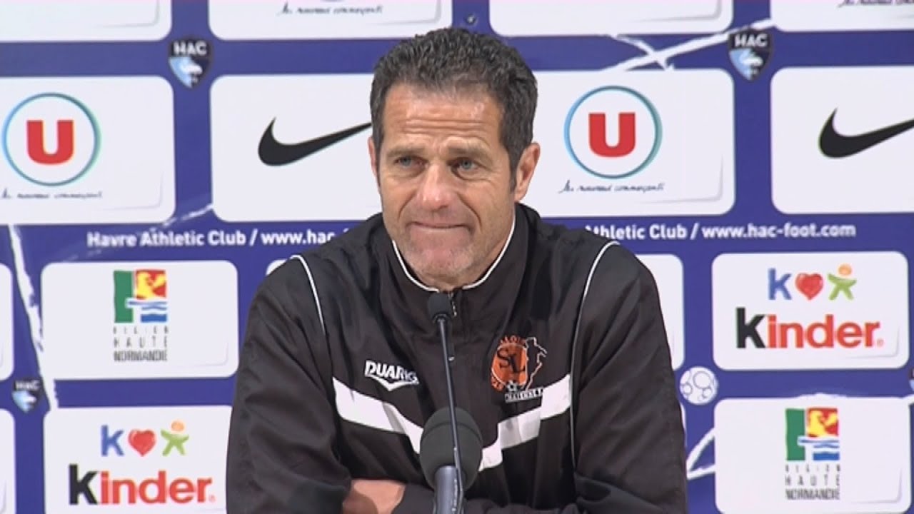 Conférence de presse Havre AC - Stade Lavallois (1-2) / 2012-13