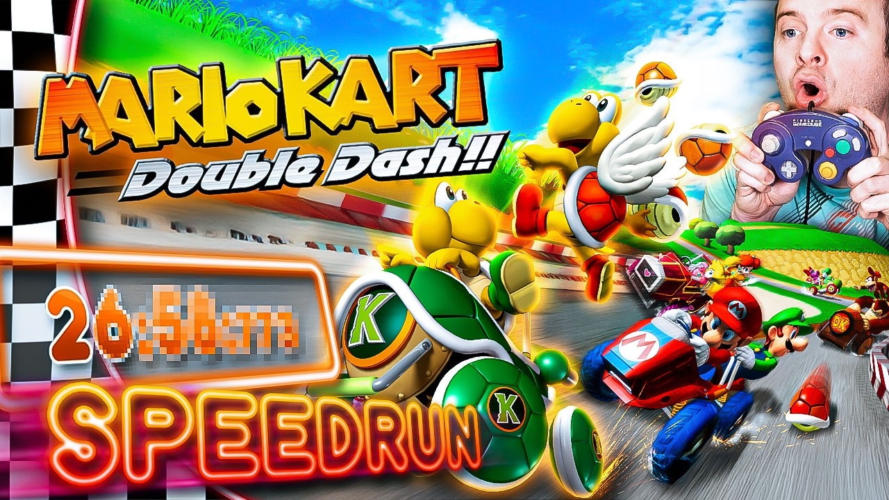 Mario Kart: Double Dash!! SPEEDRUN Any% All Cup Tour [Glitch] (World Record) | Domtendo Reaktion