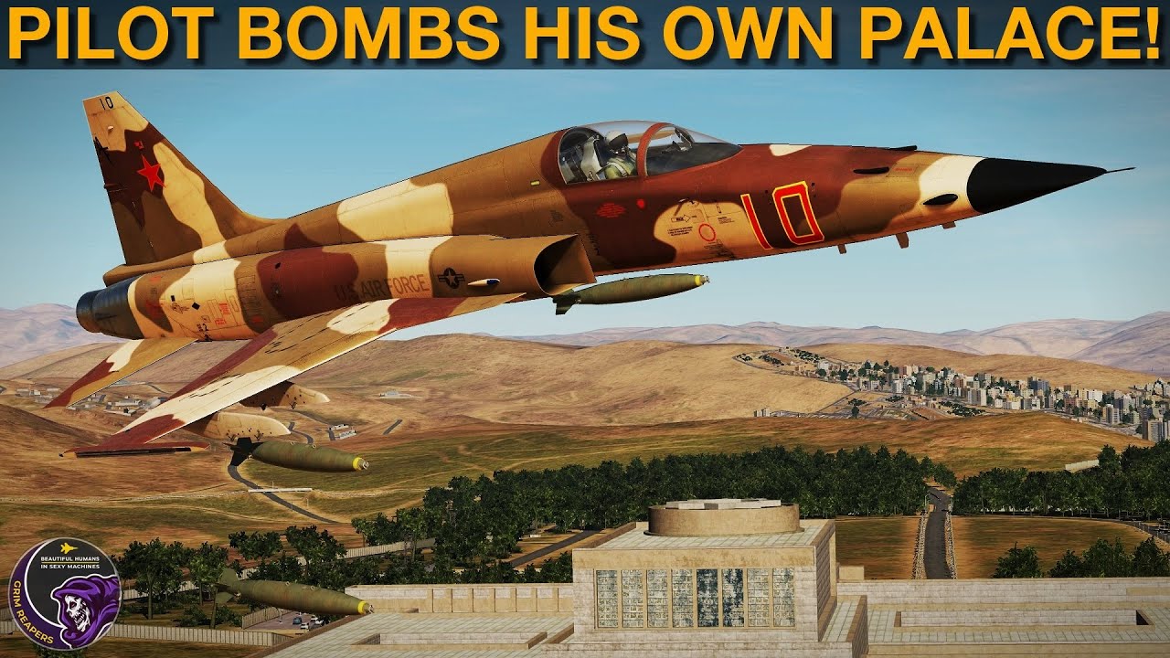 1975 Defector Bombs His Own Palace With Stolen American Figher Jet | DCS Reenactment