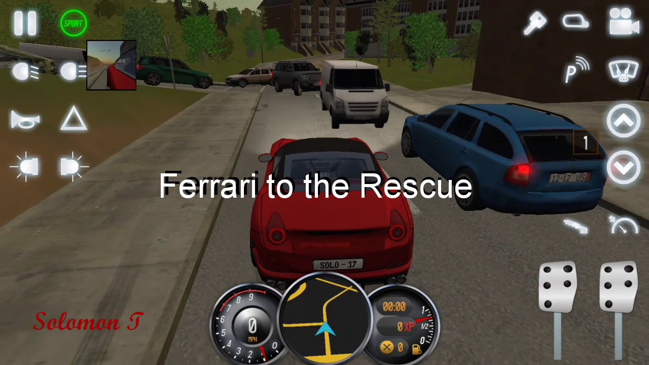 Driving School 2017 - Ferrari To The Rescue!