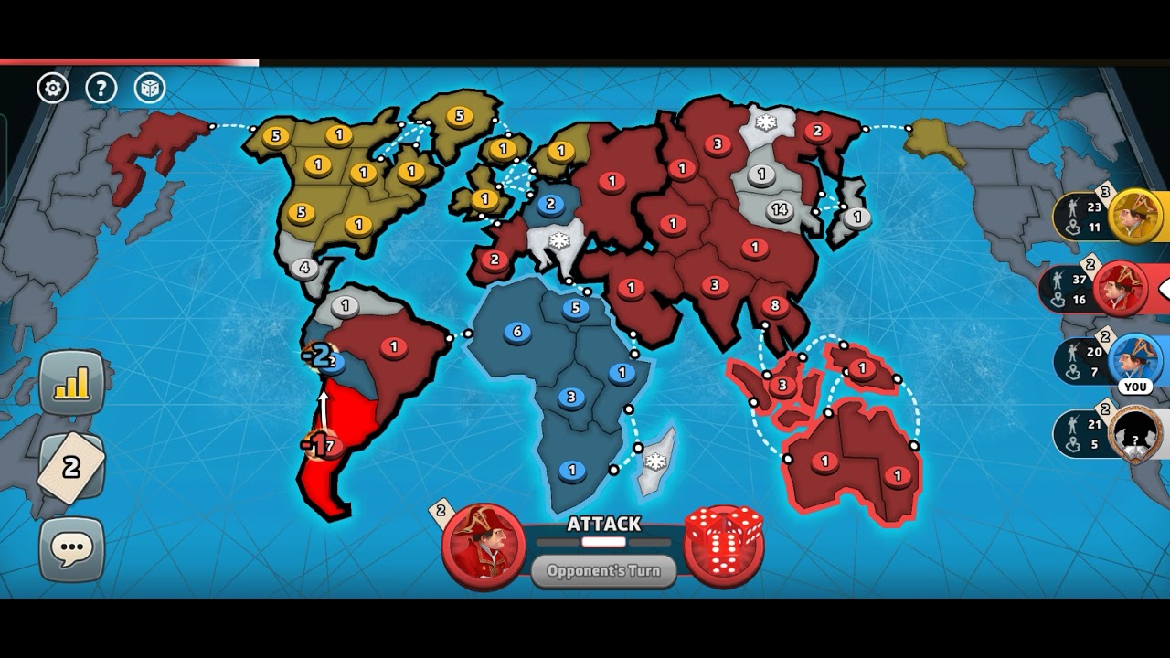 Risk - Game 7 - Victory after a long and draggy game