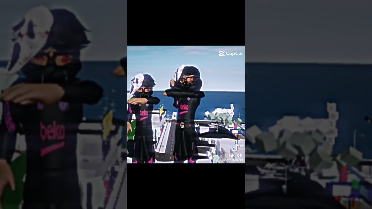 REAGISCO AL CRINGE DEI MARANZA #capcut #roblox #fattict
