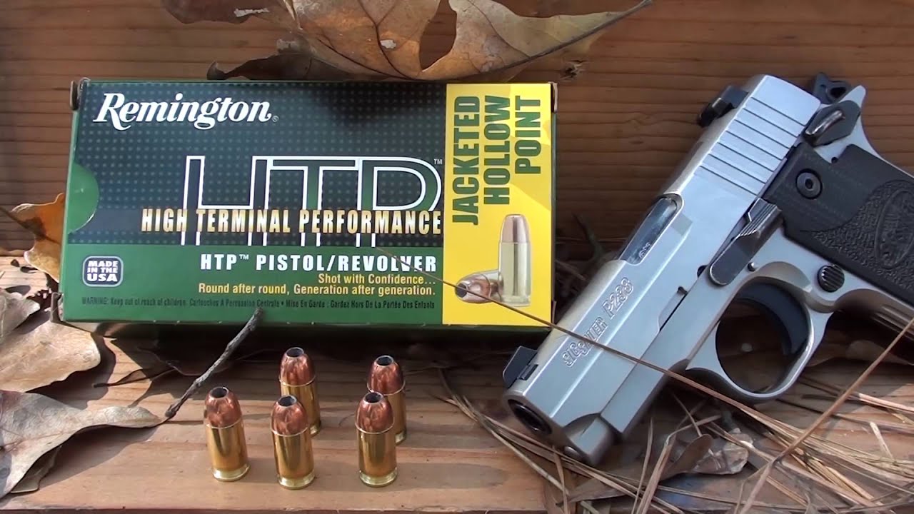Remington HTP .380 Ballistic Gel Test