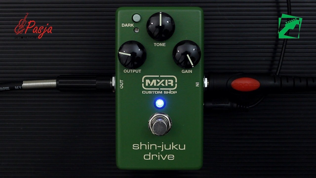 MXR shin-juku drive - demo, reamping test