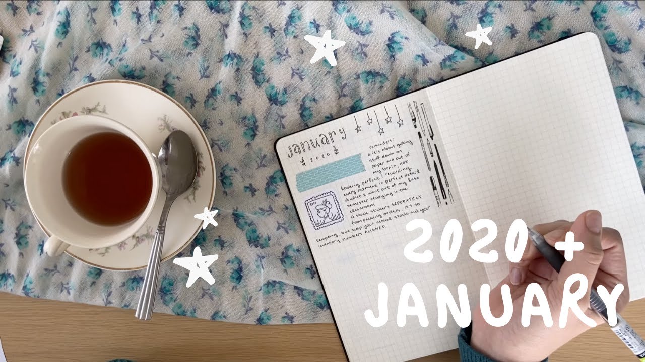 2020 and January Bullet Journal