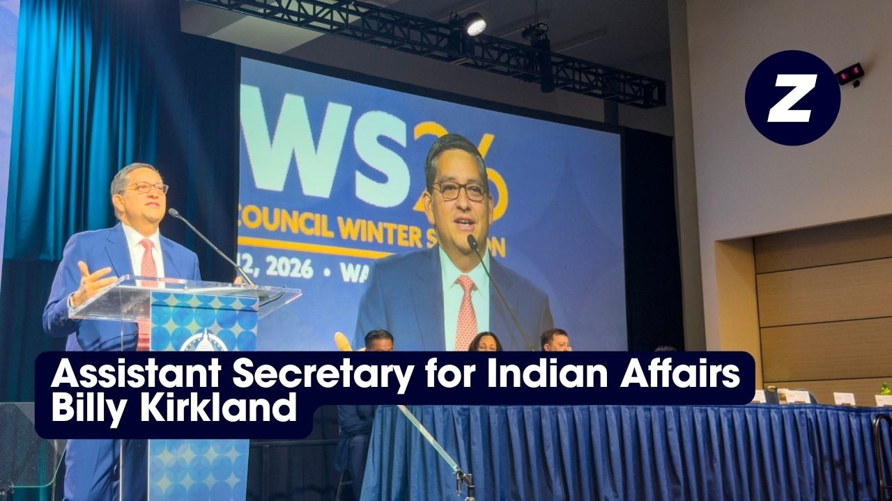 Assistant Secretary for Indian Affairs Billy Kirkland at National Congress of American Indians