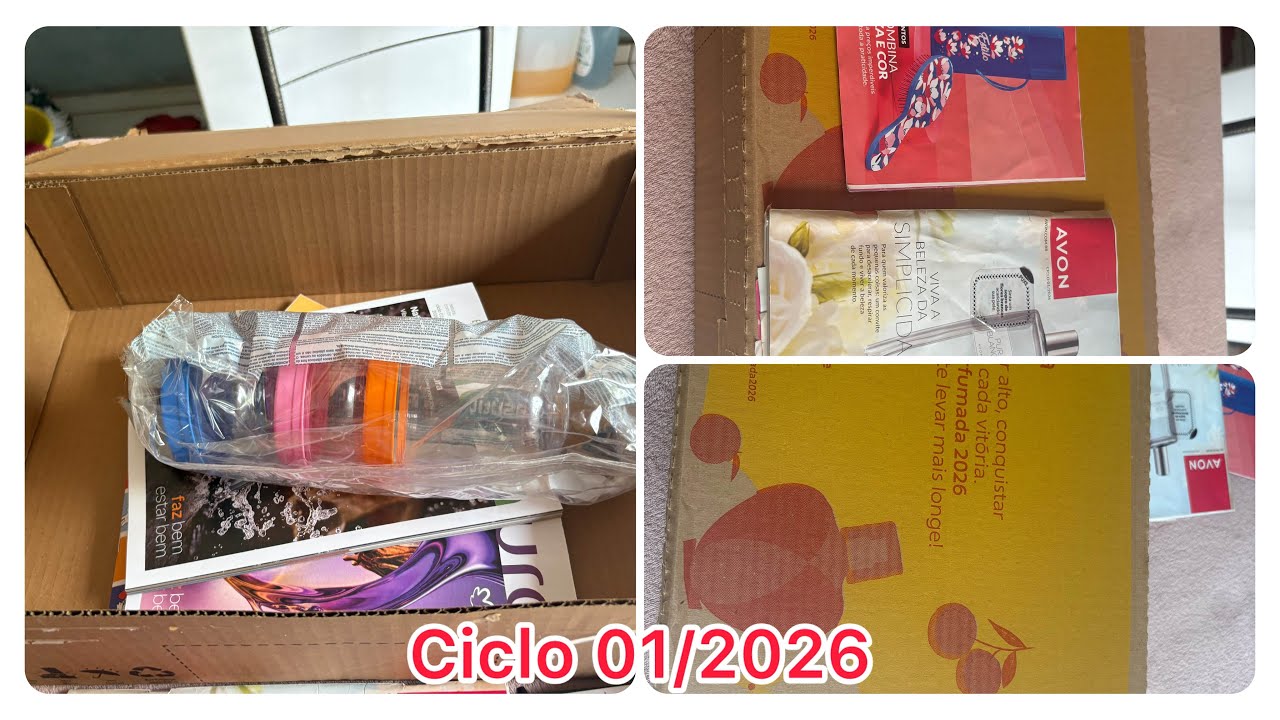 Открытие первой коробки Avon в 2026 году | Цикл 01