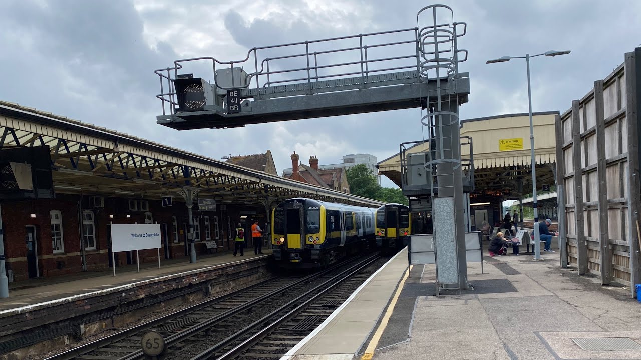 South Western Railway, Great Western Railway and CrossCountry Trains at Basingstoke on June 4th 2021