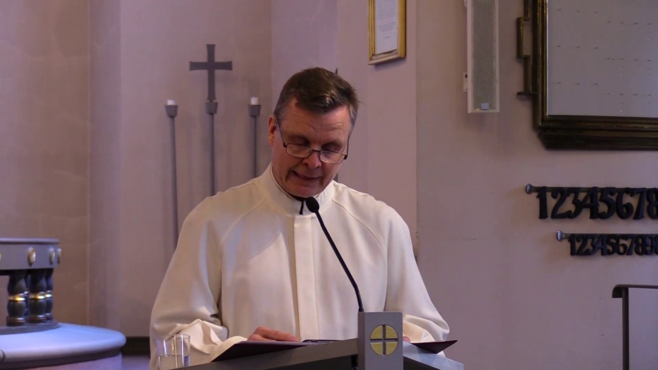 Risto Lehtinen Paavalinkirkossa: K&auml;rsiv&auml; ihminen ei tarvitse neuvoja.