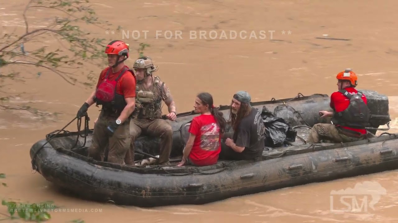 07-28-2022 Perry County, KY - Water Rescue Historic KY Flooding