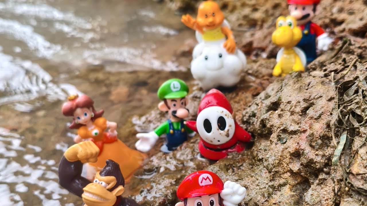 Finding Super Mario: Mario/Luigi/Donkey Kong/Toad/Peach/Daisy/Bob-Omb/Yoshi/Bowser/Koopa Tropa