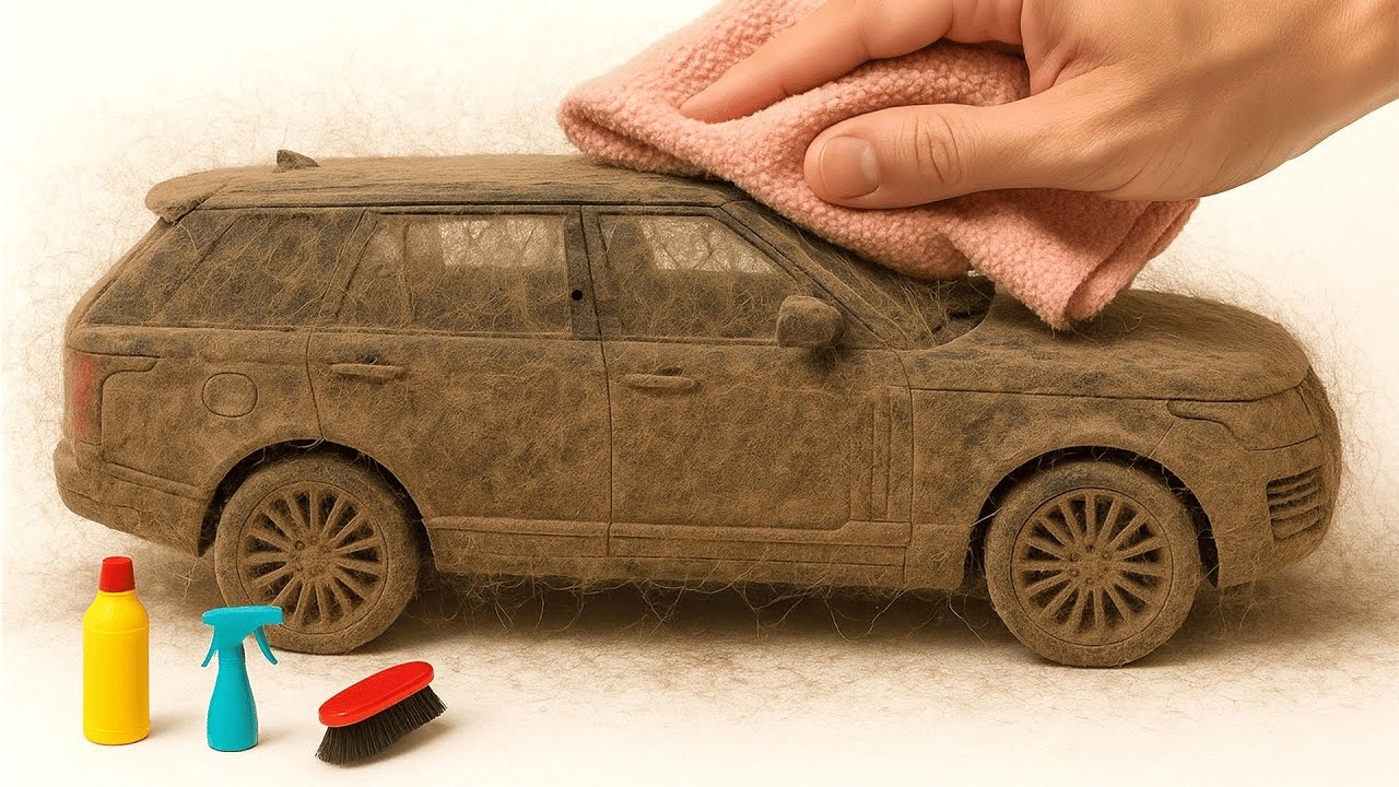 Super Realistic Cleaning of a 1:24 Li Auto L9 After a Brutal Mud Storm and Extreme Off-Road Test