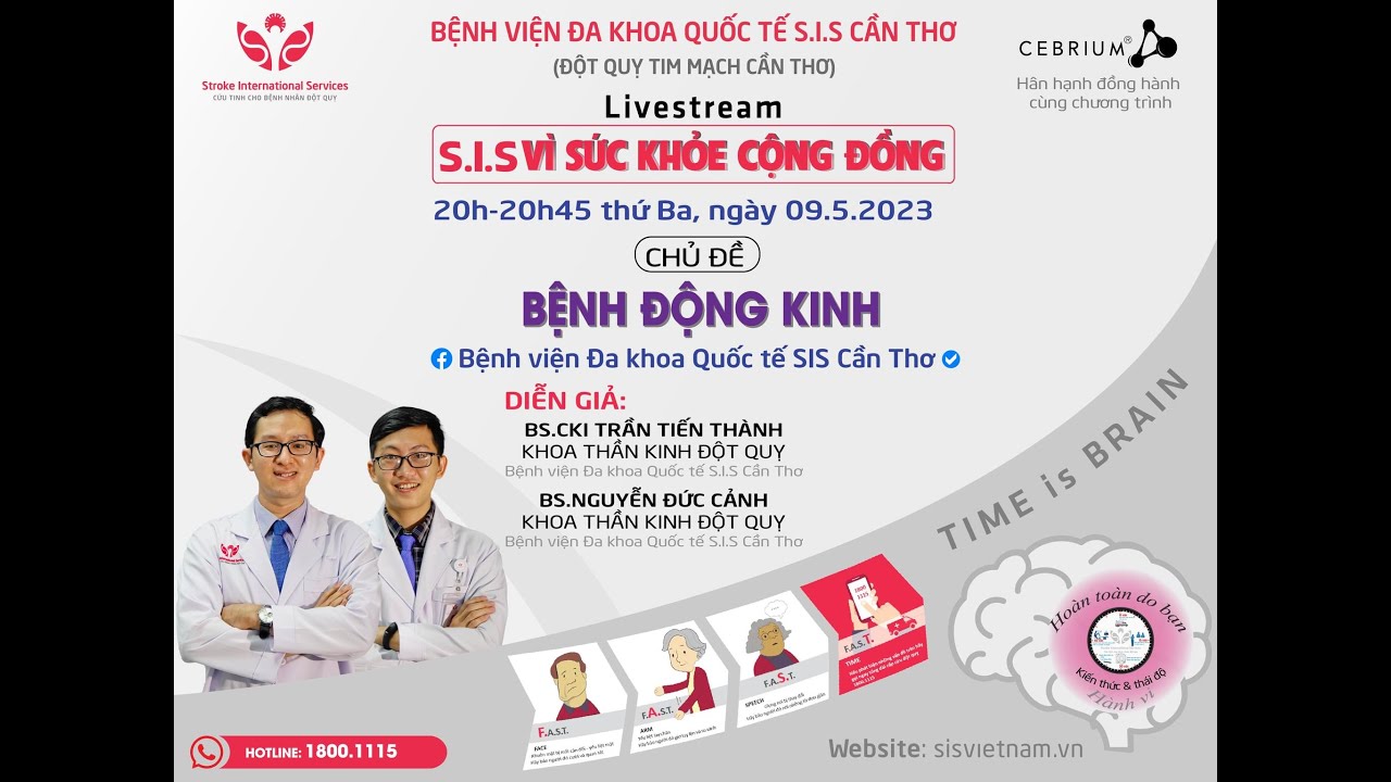 SIS Vì Sức Khỏe Cộng Đồng Kỳ 16 : Bệnh Động Kinh