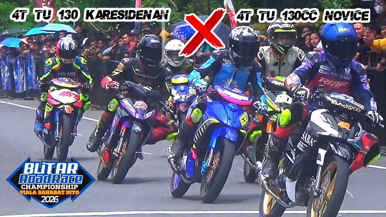 Race 4Tak 130cc Karesidenan AG & 4tak 130cc Novice ‼️BLITAR rodarce 15 feb 2026