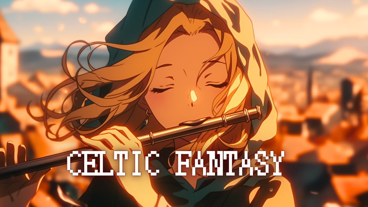 Celtic Fantasy Music - Peaceful Flute Melodies in a Medieval Fantasy World / Mix for Work & Study