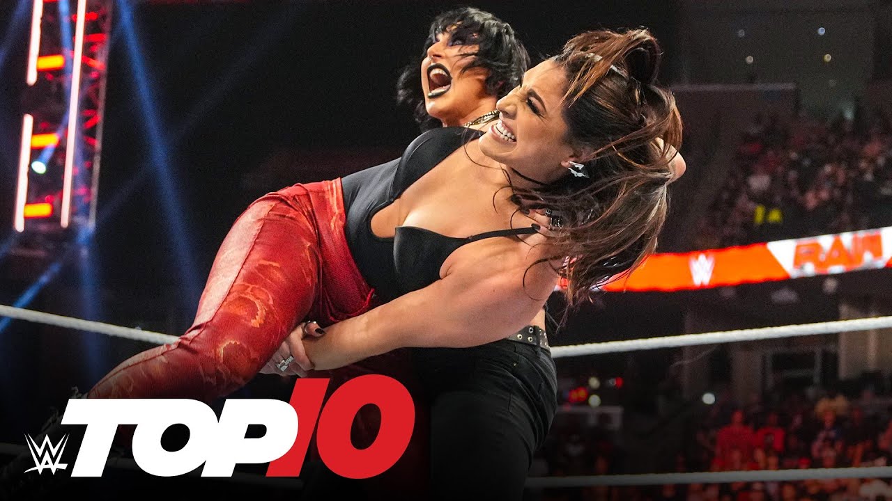 10 лучших моментов Monday Night Raw: WWE Top 10, 28 августа 2023 г.
