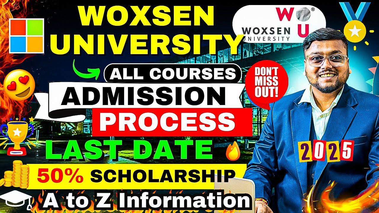 Woxsen University Hyderabad Admission Process 2025 🔥 | Woxsen University Hyderabad Entrance Exam