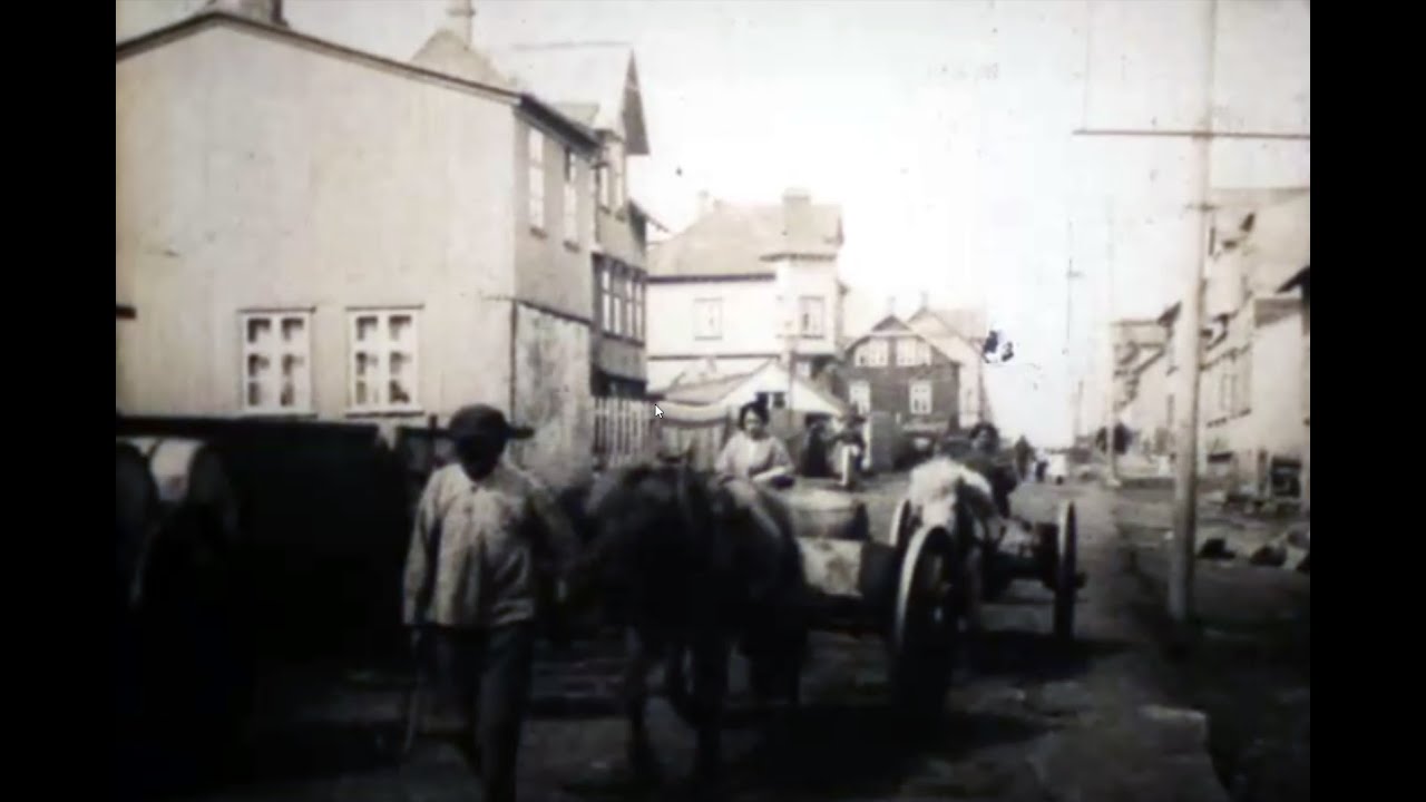 Iceland and Reykjavik People and Places C1920 Probably by Svensk Filmindustria Sweden F317