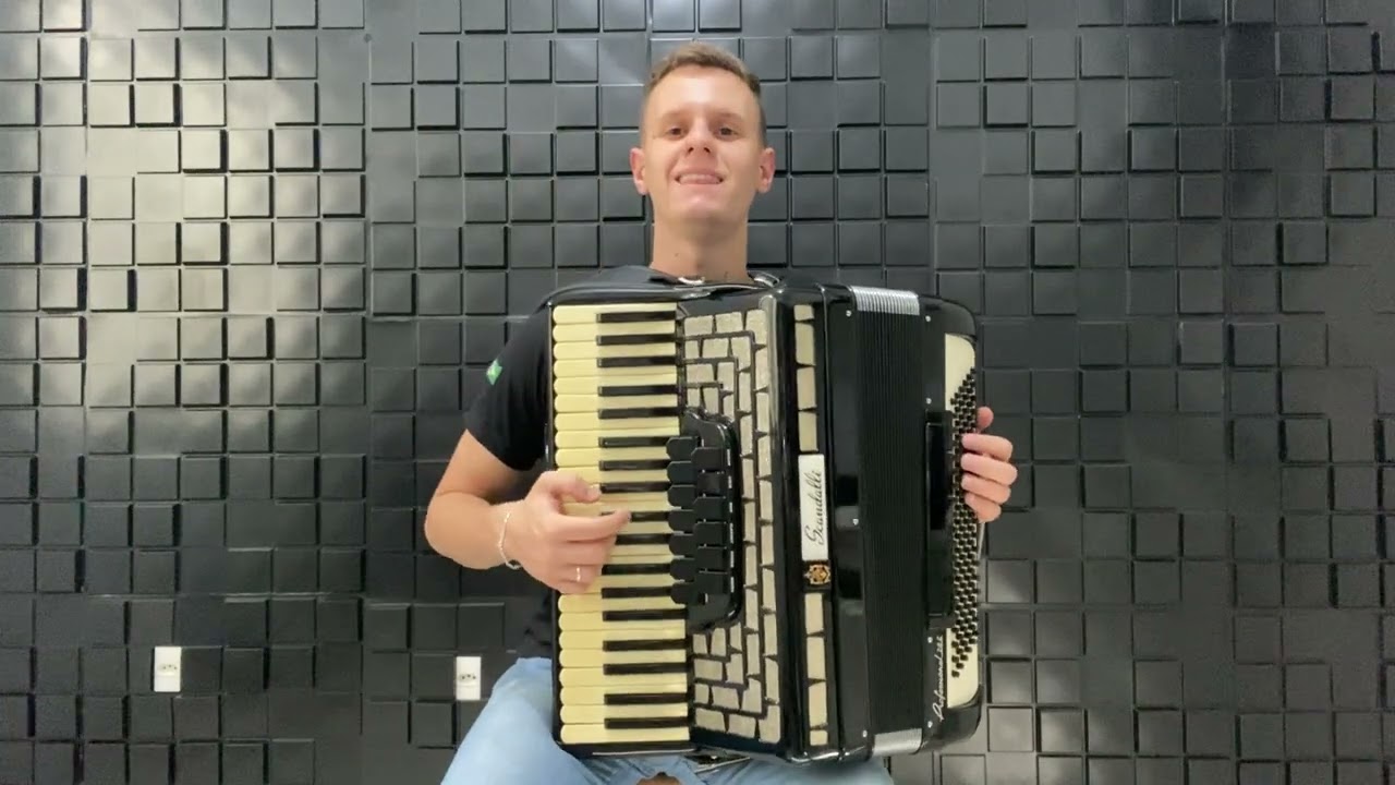 ACORDEON SCANDALLI PROFISSIONAL 20.C - MODELO RARO - VALOR NA DESCRIÇÃO - VENDIDO - VB ACORDEON
