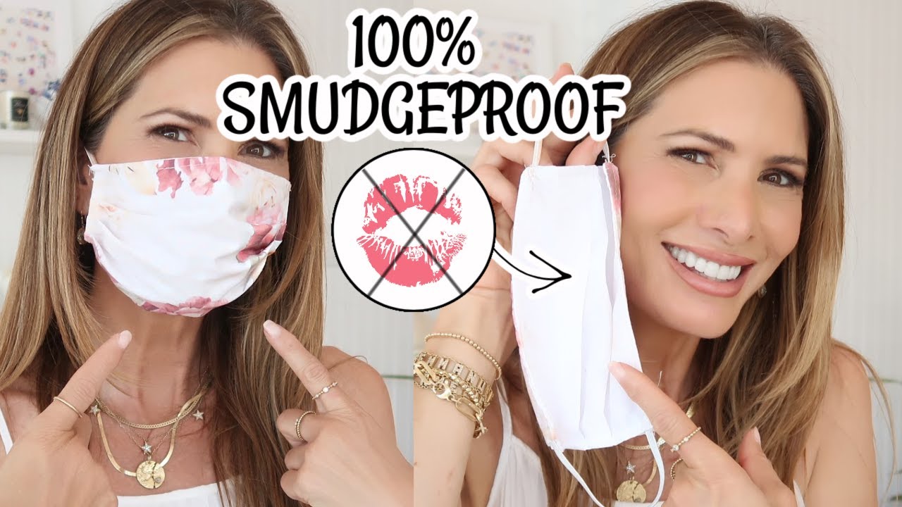 How to Smudge Proof Your Lipstick when wearing a MASK (long lasting, no-budge lipstick trick)