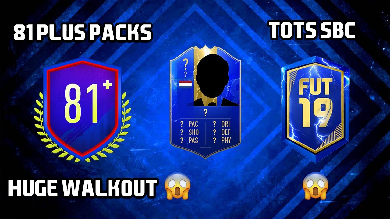 INSANE 81+ SERIE A UPGRADE PACKS! | OMFG WE PACKED A MASSIVE TOTS! #FIFA19 ULTIMATE TEAM!