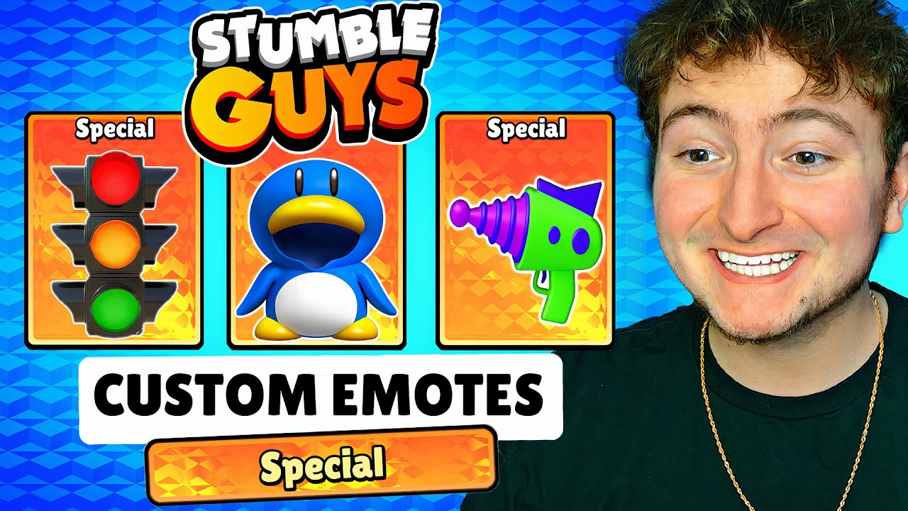 Я создал индивидуальные эмоции Stumble Guys!