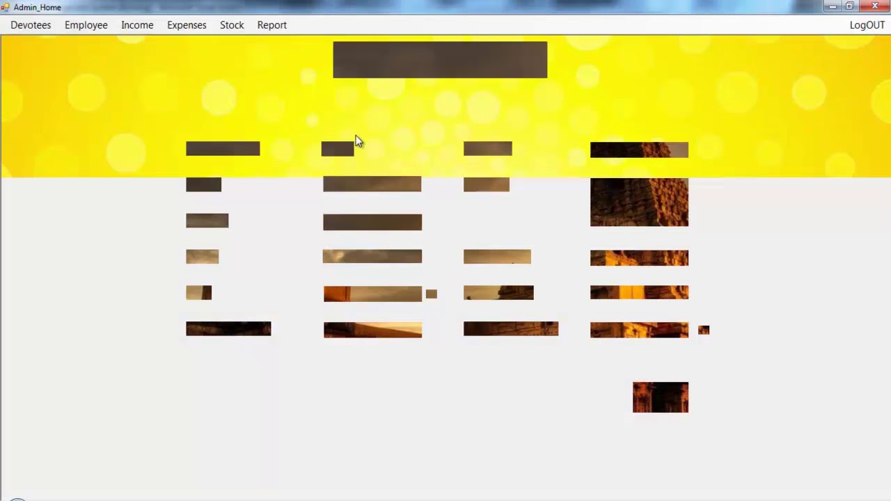 Temple Management System | Student Projects