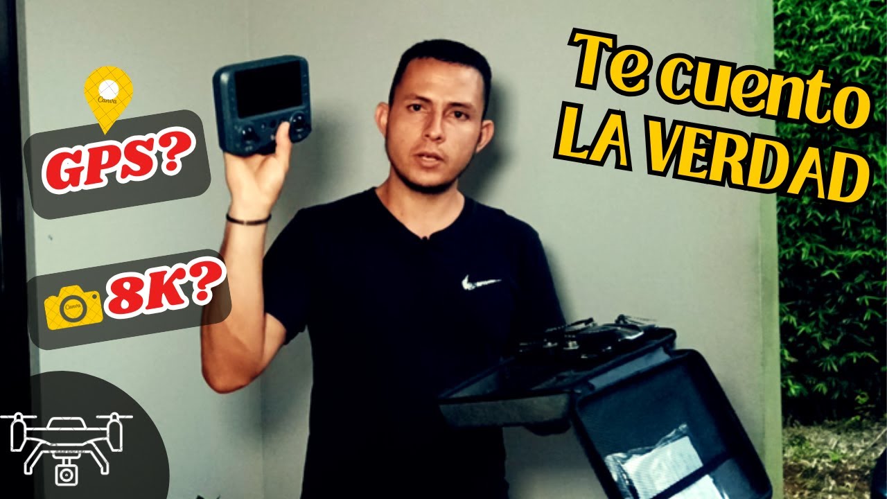Me compr&eacute; el Famoso Drone Z104  | &iquest;En serio tiene GPS y graba a 8K? 🤔