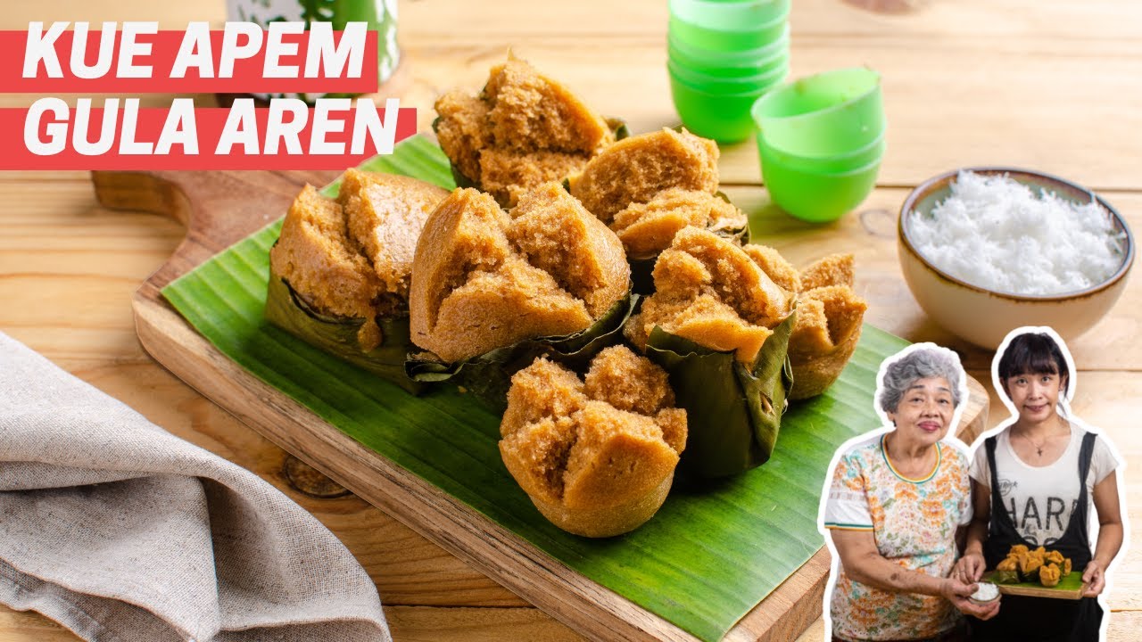 Si Kue Apem Gula Aren yang Lembut dan Gurih