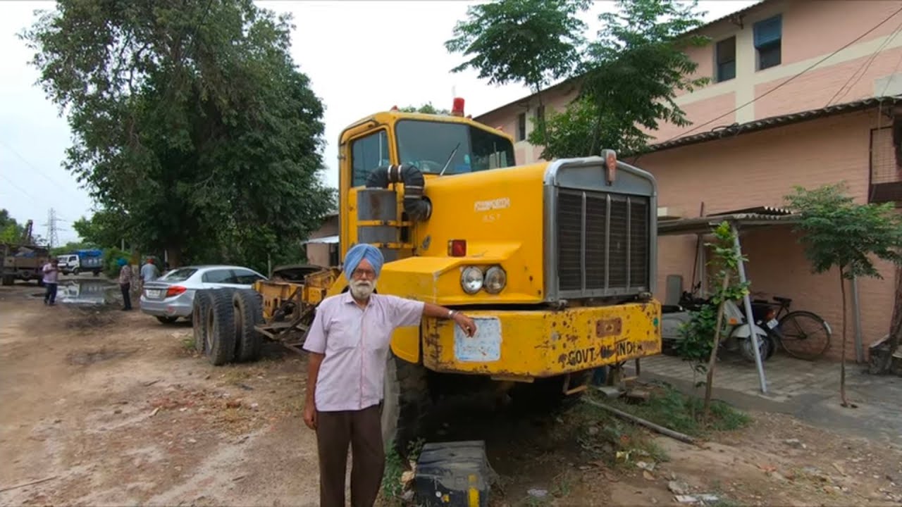 43 साल पहले विदेश से लाए ट्रक को एक आदमी ने चलाया एक ने ठीक किया Kenworth C500 truck 6x6 1978 model